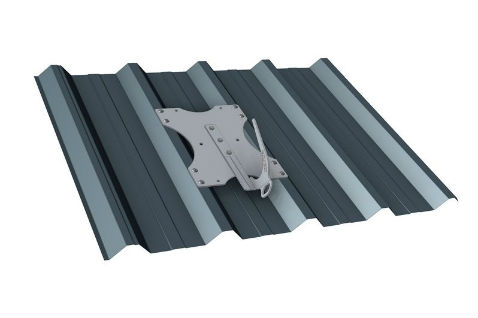 Veiligheidshaak voor stalen dakplaten